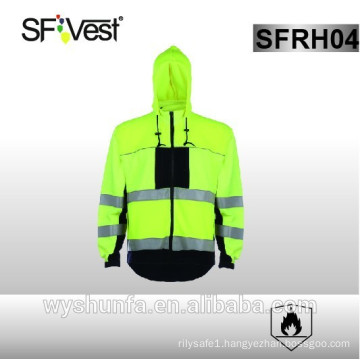 fireproof suit fireproof material high visibility fleece jacket